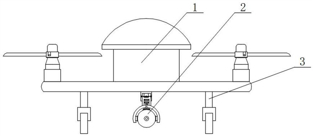 一种具有保护罩结构的勘测用无人机