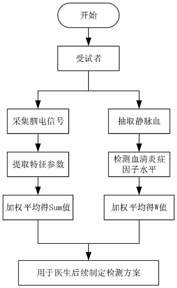 基于EEG和血清炎症因子分析的脑损伤标志物分析系统