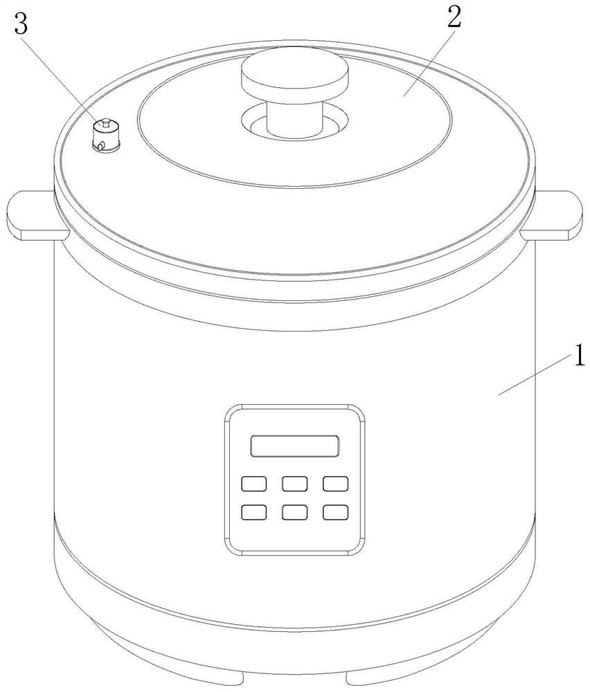 一种可自动排气泄压的陶瓷锅