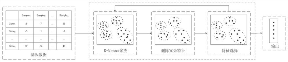 一种基于改进L1正则化和聚类的高维数据特征选择方法