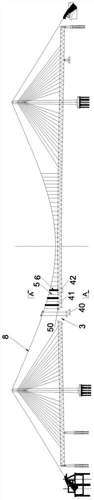 斜拉悬索协作体系桥的施工方法