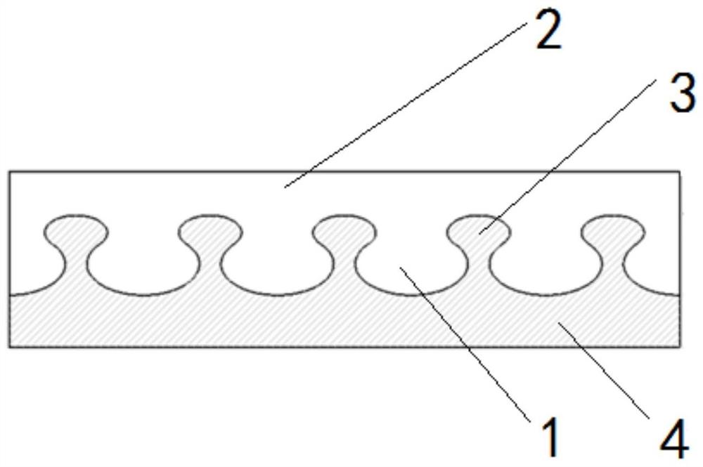 一种异种材料的椭圆锁扣接头及其制备方法