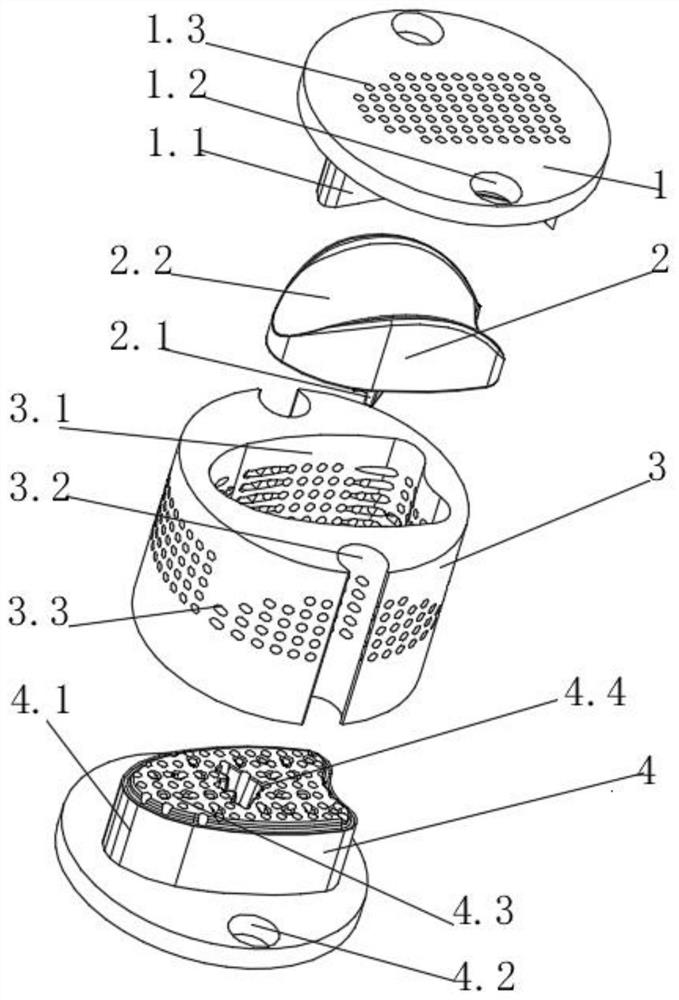 一种陶瓷滑车槽假体的制作方法及成型工装