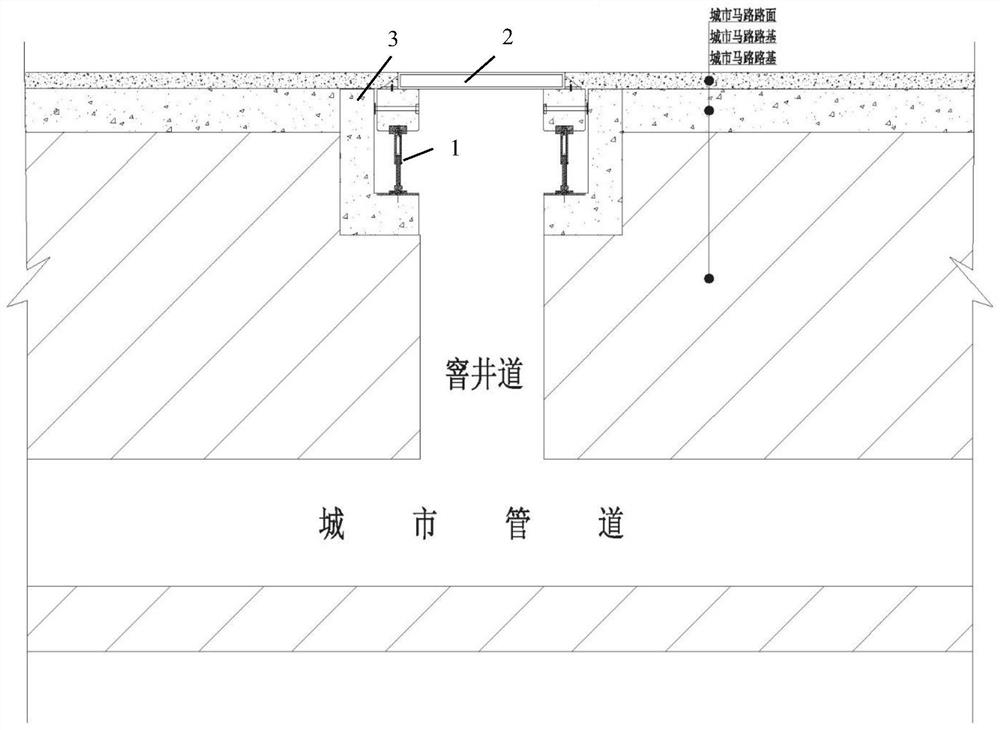 窨井盖调节系统