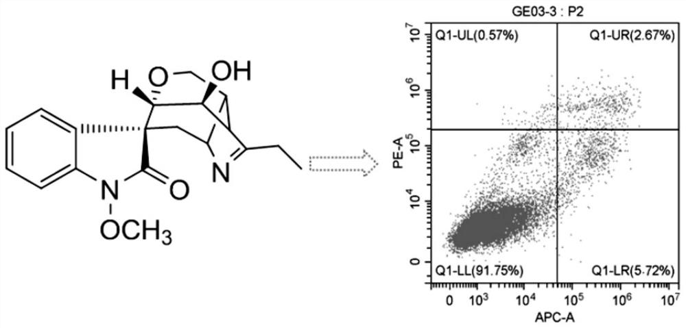 选择性抗破骨细胞生物碱14-hydroxygelsenicine的药物应用