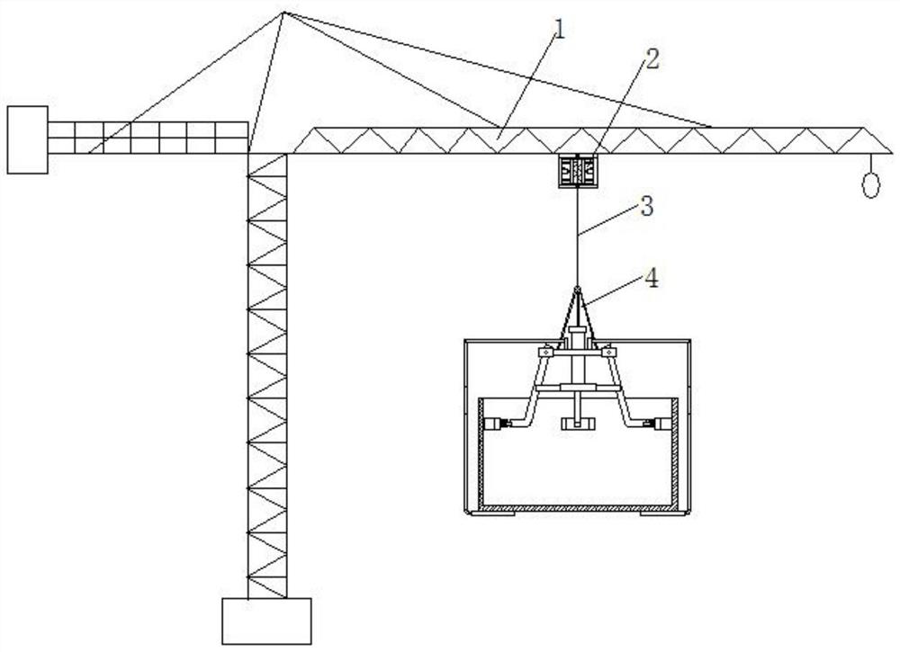 一种建筑施工用塔吊的吊装设备