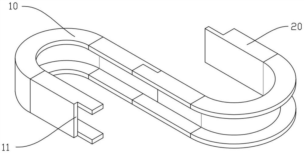 一种U型拼接槽钢及加工系统及其加工方法
