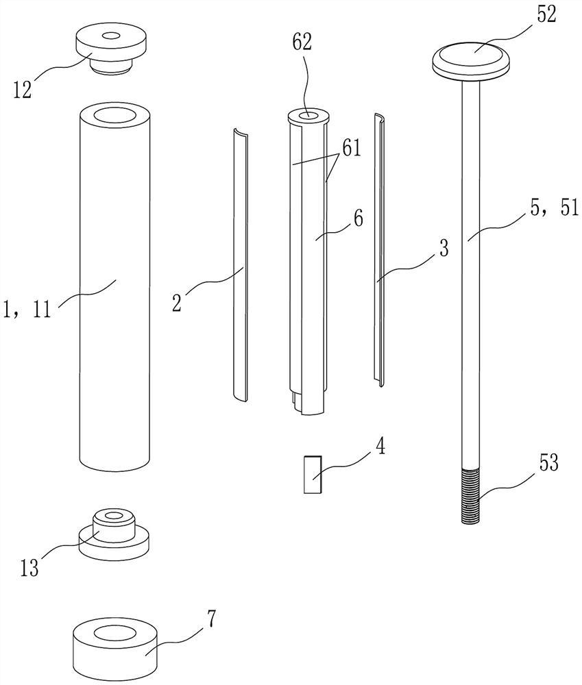 一种电水壶液位检测探头及液位检测方法