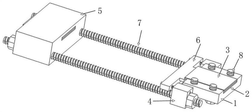 一种单楔形夹片预应力FRP板张拉锚固装置及钢梁加固方法