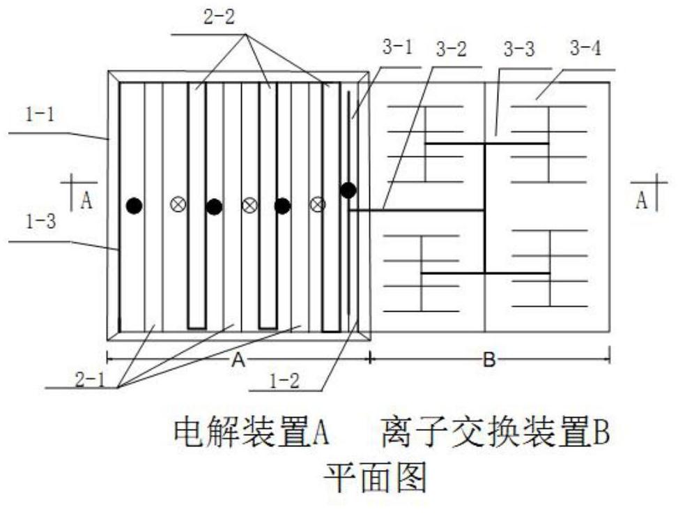 一种污染水的脱氮处理装置及处理方法