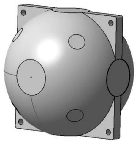 基于3D打印技术的积分球及其制作方法