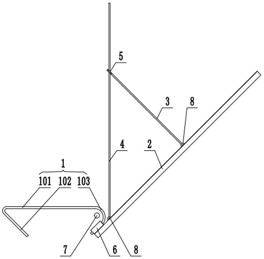 一种用于钢筋二次弯折的辅助工具及其制作方法