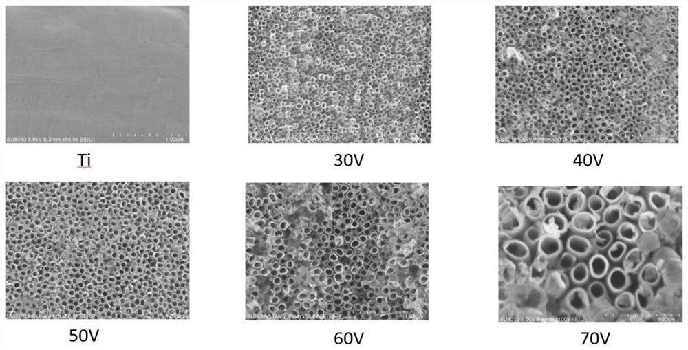 一种二氧化钛纳米管及其制备方法与应用