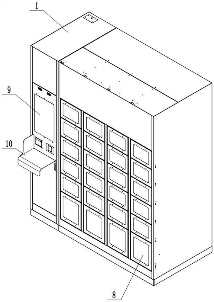 一种智能交接货柜