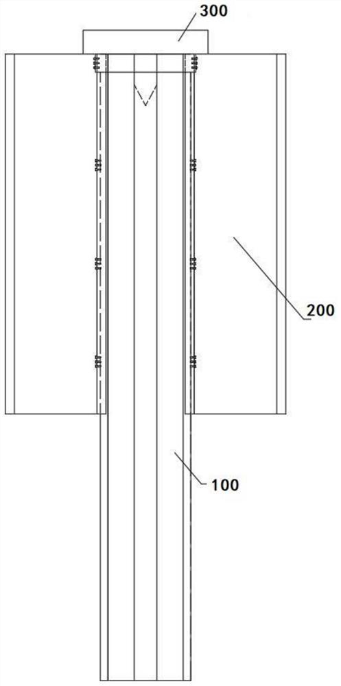 一种组合支护桩及其施工方法