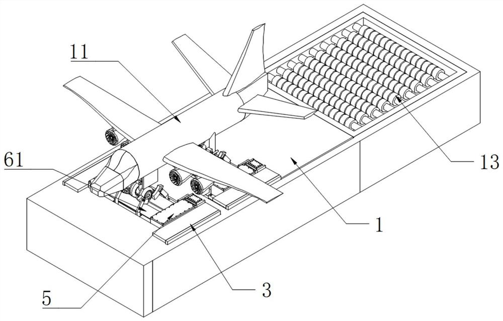 一种航空飞行器短距离起降辅助装置