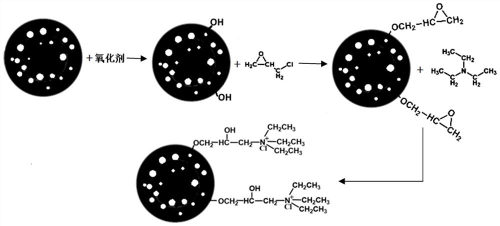 一种生物炭基阴离子交换剂及其制备方法与应用