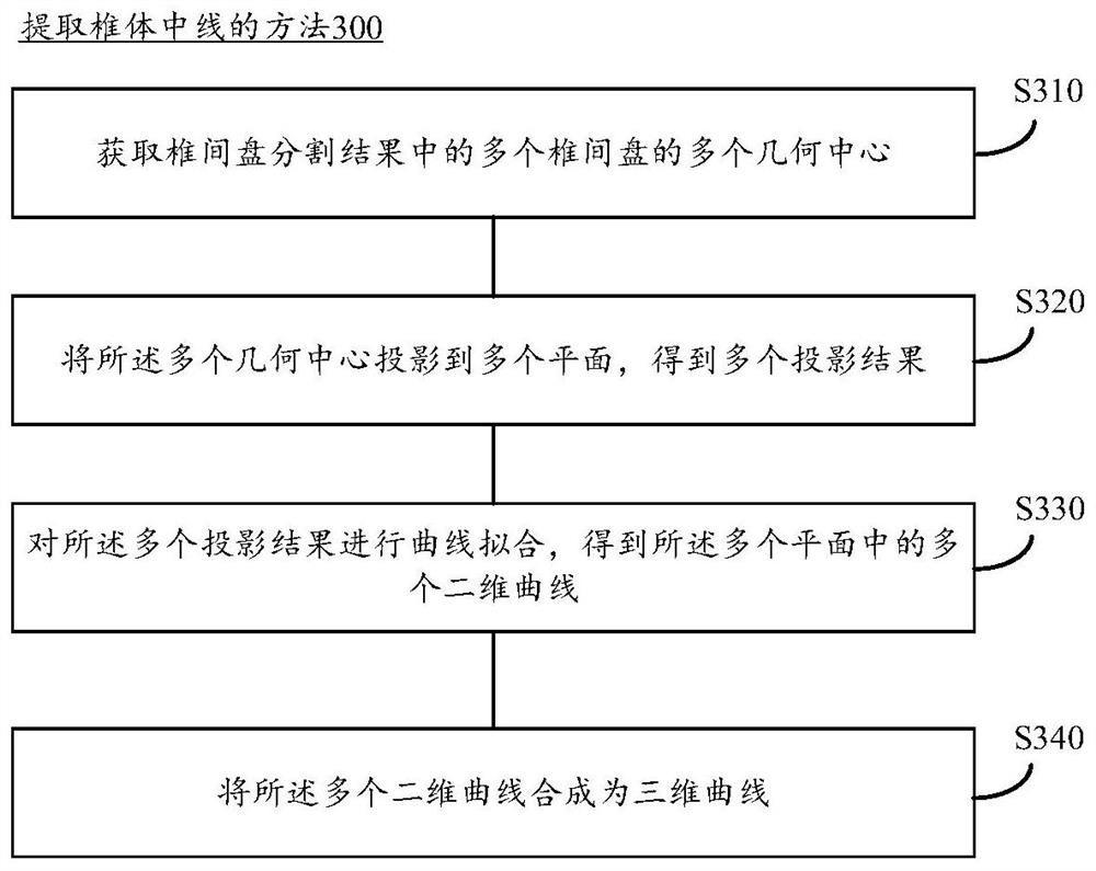 提取椎体中线的方法及装置