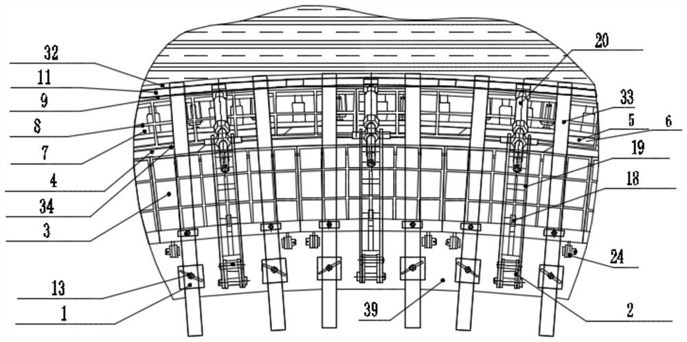 铁路隧道二衬台车复合高分子伸缩堵头板