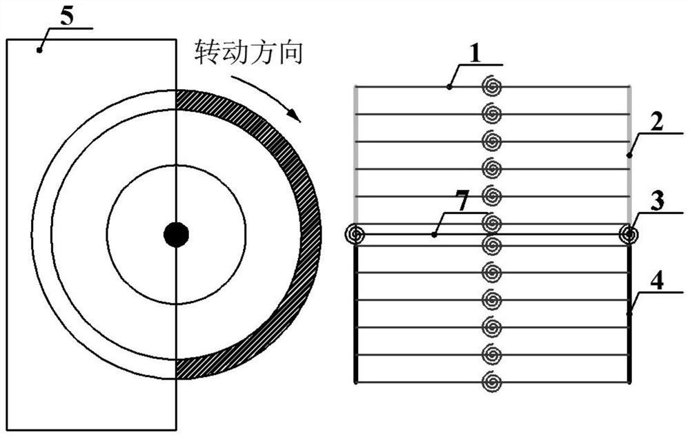 基于梁-弹簧单元的静态TBMEPB刀具磨损反分析方法