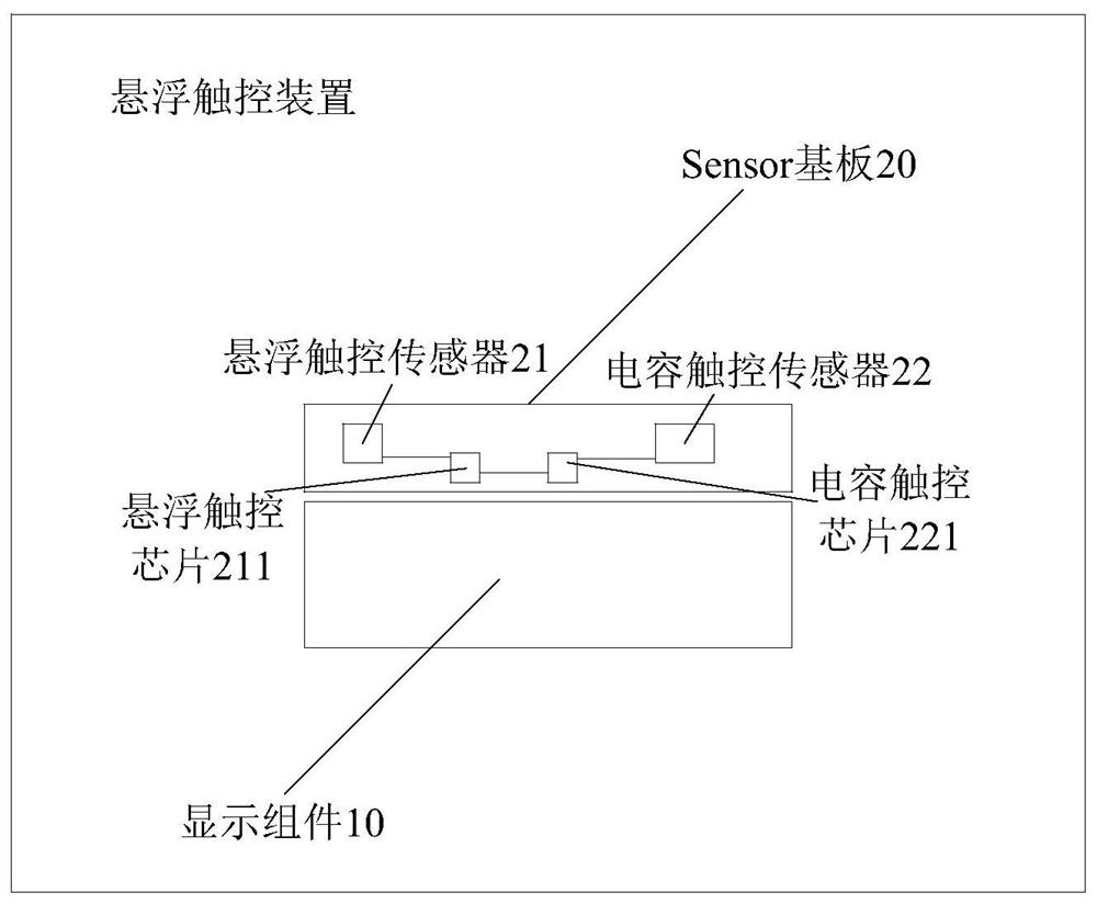 悬浮触控装置及电子设备