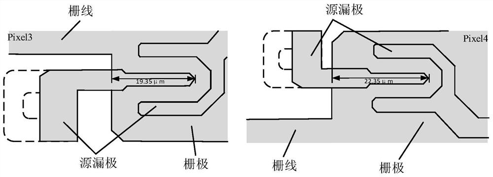 双栅极结构的阵列基板、显示面板以及电子设备