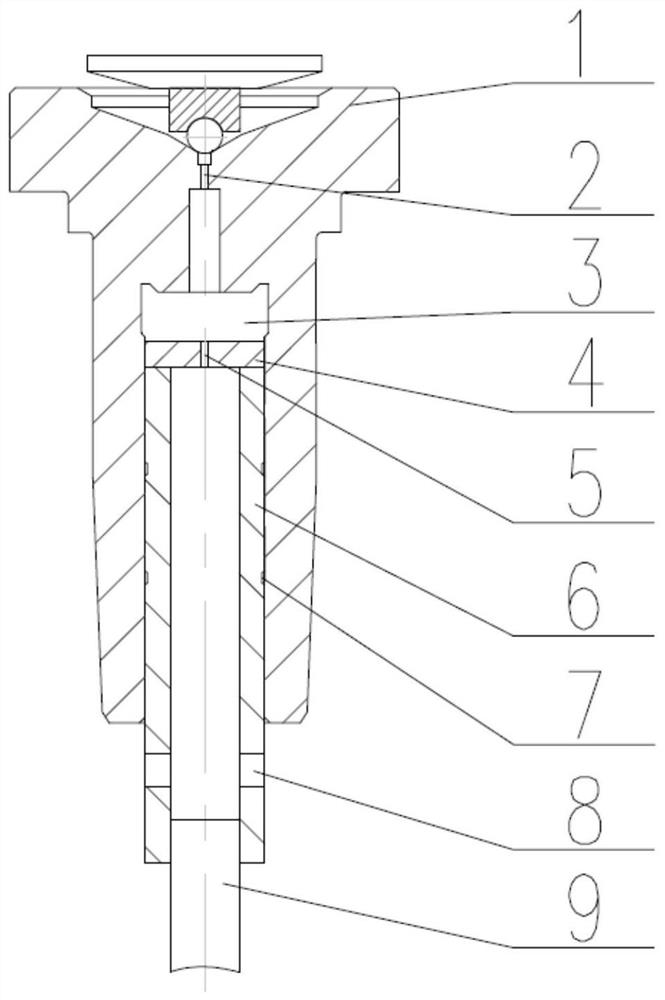 一种共轨喷油器控制柱塞部件