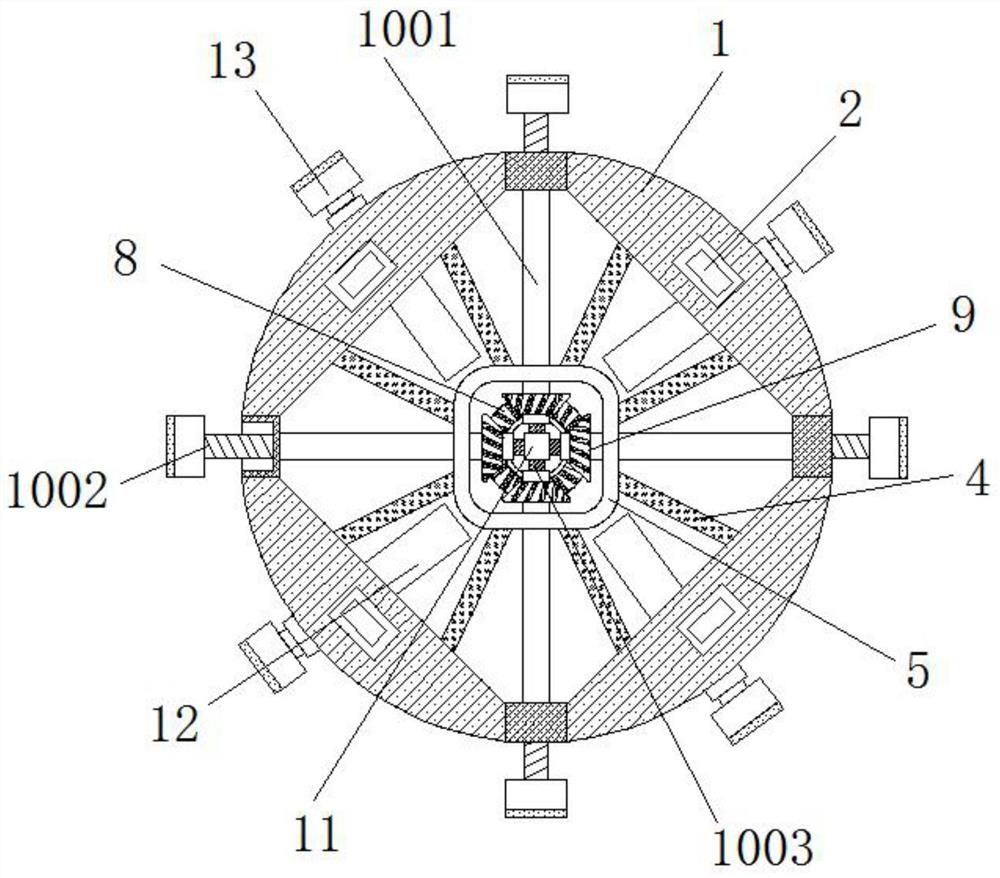 一种用于烟囱吊装用辅助固定装置