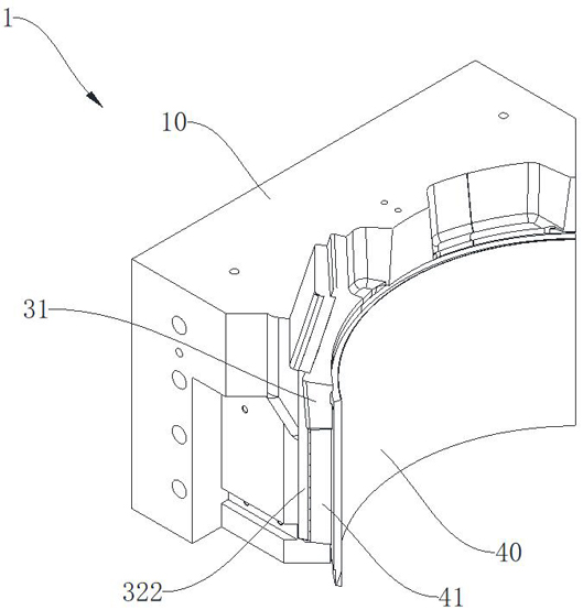 电机外套铸造模具及其设计方法和使用方法