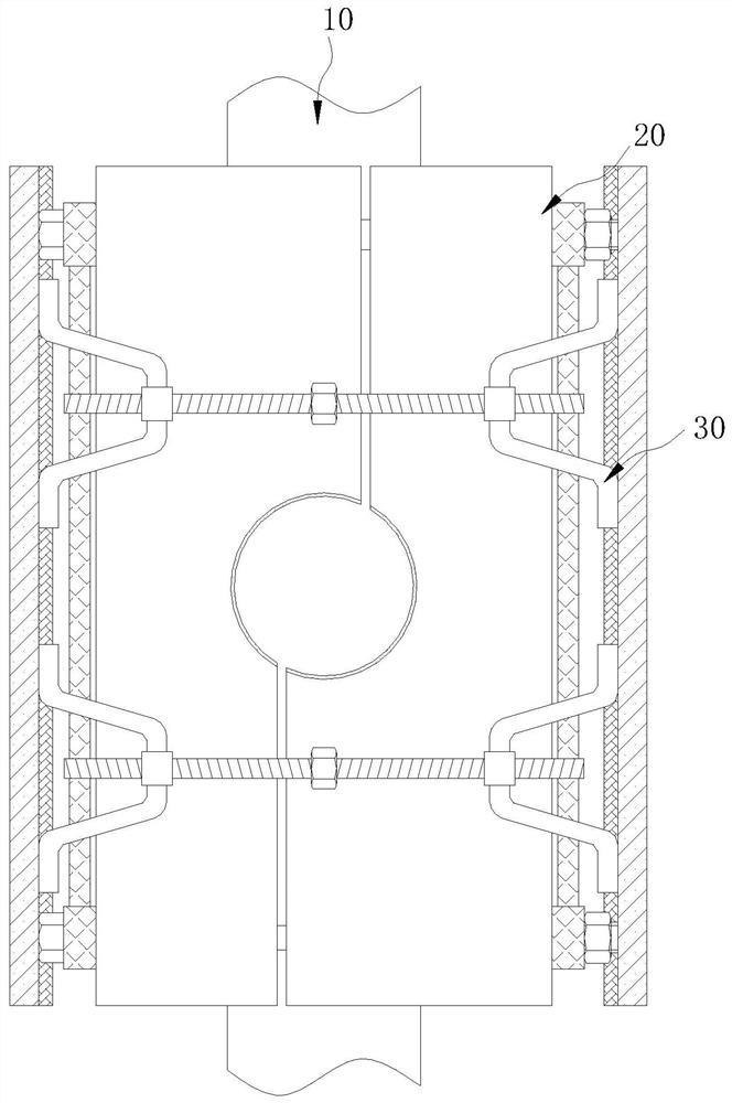 一种建筑钢结构施工锁紧装置及安装方法