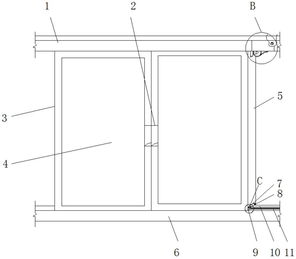 一种模块化多层隔热塑钢门窗