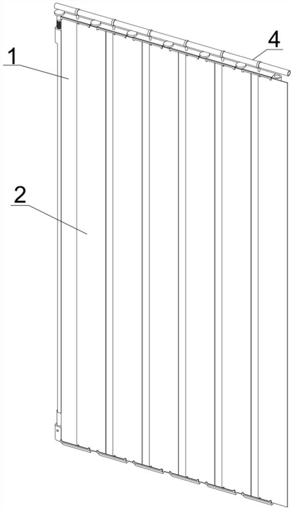 一种绿色建筑施工用防尘围栏