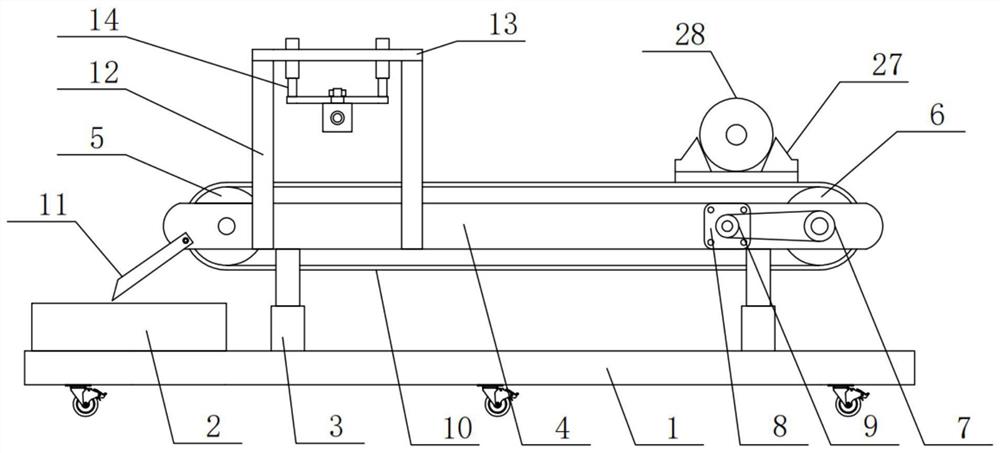 一种电线电缆加工用成型机上料装置及其使用方法