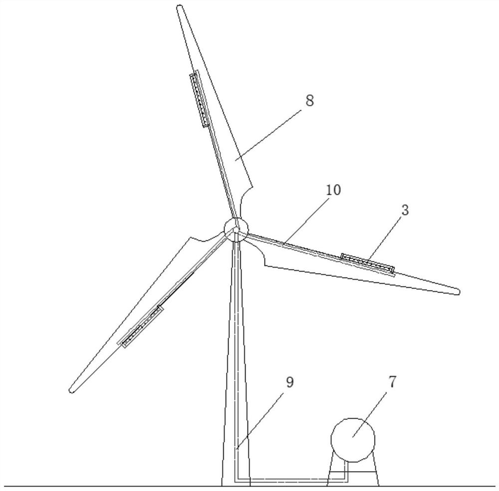 利用压缩空气补风的风力发电系统及其方法