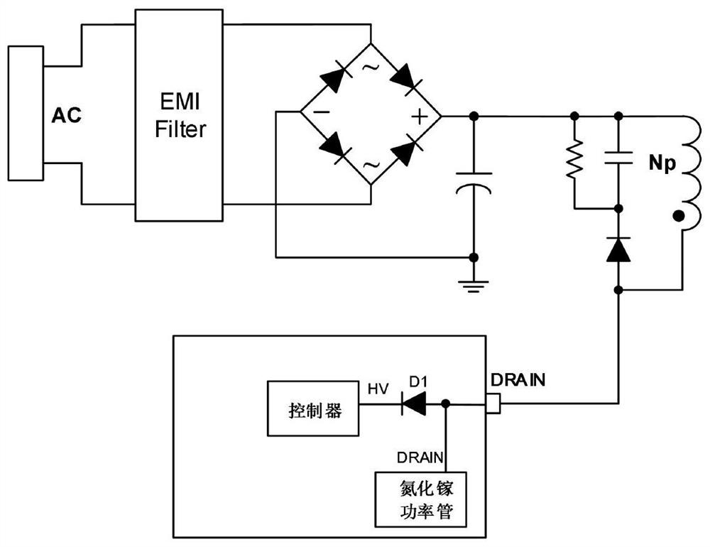 一种开关电路的限流电路及开关电路