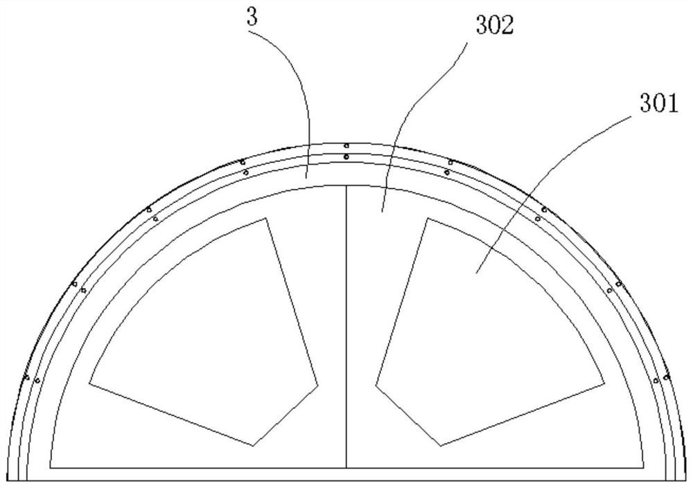 一种可快速成型的医用临时建筑