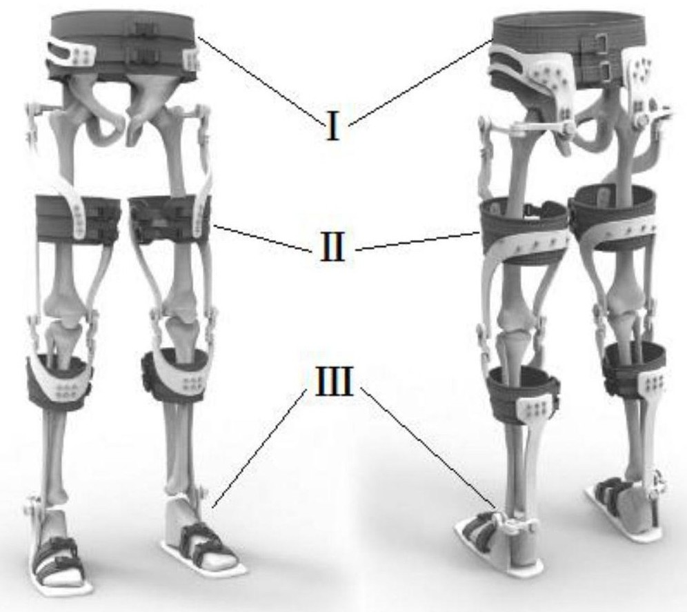 仿生下肢外骨骼构型及其人机耦合步态轨迹优化方法