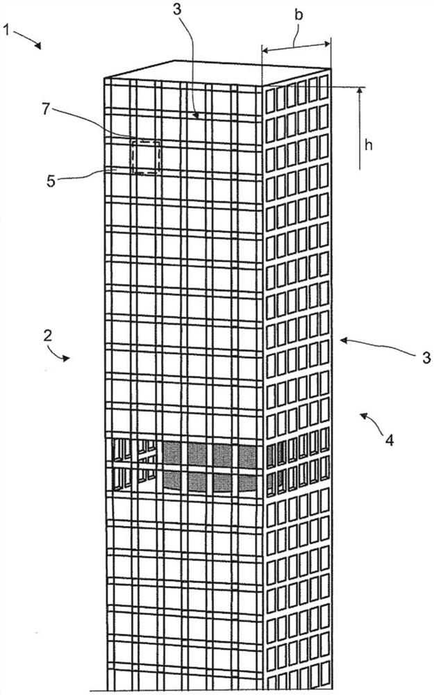 建筑物，特别是多层建筑物，以及阻尼器在这种建筑物中的
用途