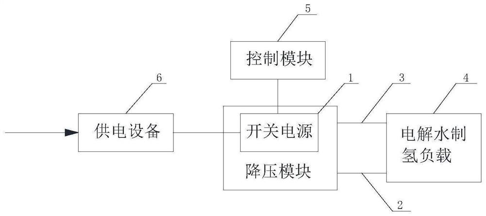 降压模块及纯水电解制氢系统