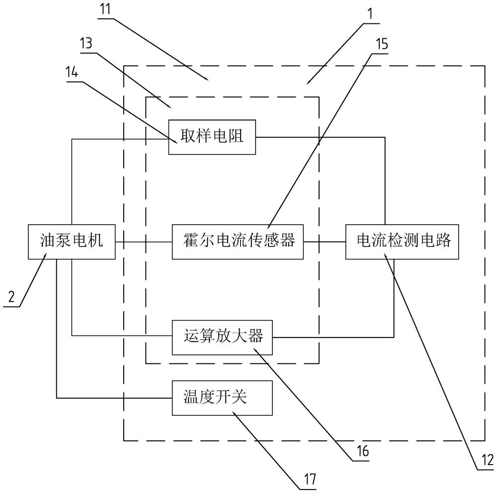 一种燃油加注机油泵状态的智能控制装置及方法