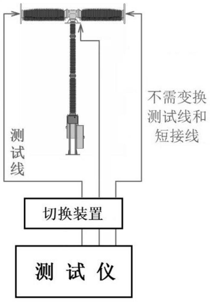 一种500kV断路器高压电气试验接线装置及其使用方法