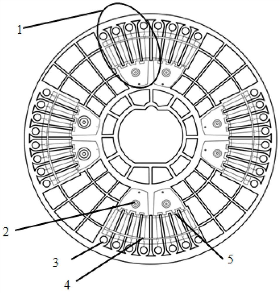 一种离心式微流控芯片结合环介导等温扩增技术检测猪圆环
2型病毒的引物和试剂盒