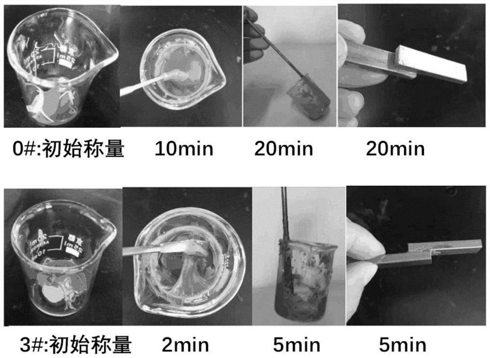 一种聚硫醇改性的聚氨酯-聚硫氨酯粘结材料