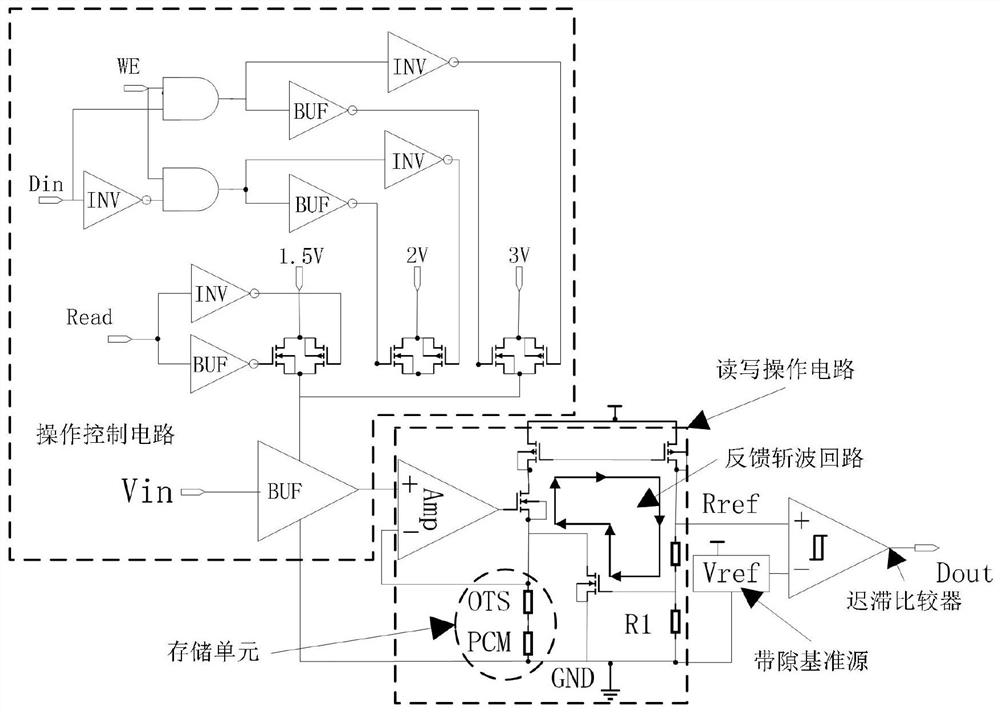 一种三维相变存储器的读写电路