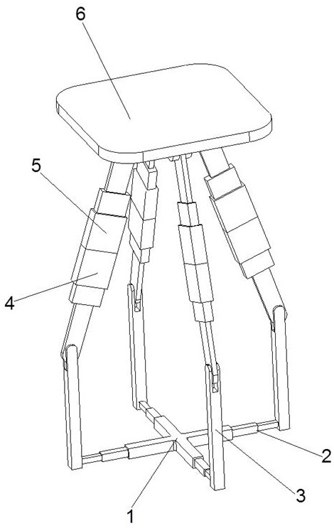 一种建筑结构物模板用支架