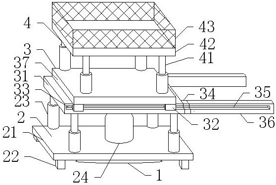 一种用于室外建筑和室内装饰的建筑平台