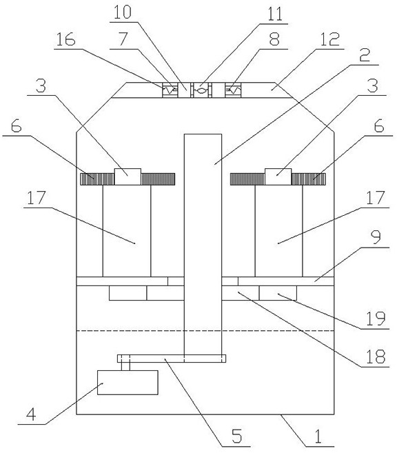 一种三维编织大储纱用的自动增减纱携纱器及其使用方法