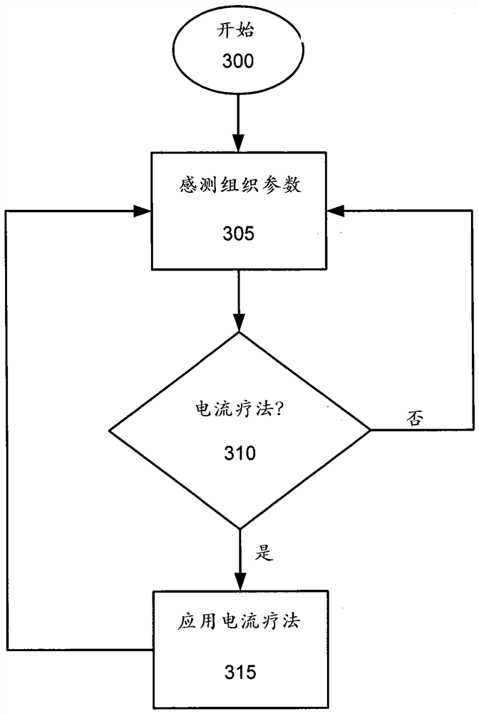 用于生物组织的电流疗法的方法和设备