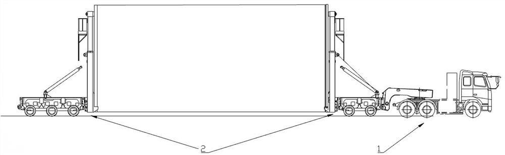 一种用于特大型货物的运输设备