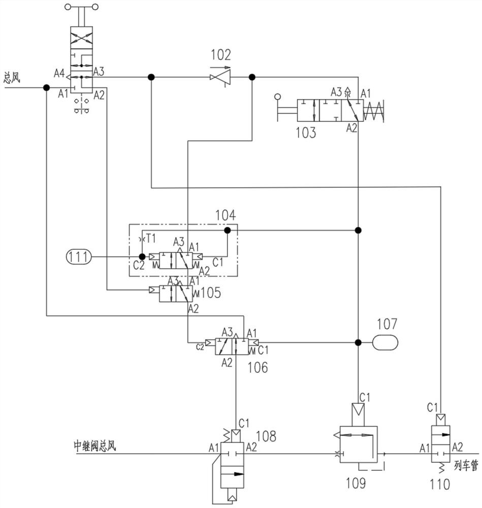 空气后备制动系统、制动方法及轨道交通车辆